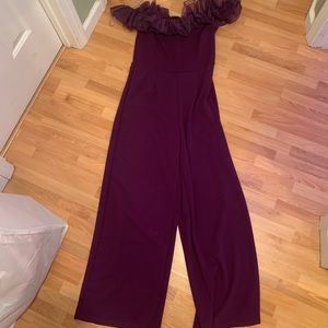 NWT maroon pantsuit